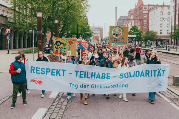 Europäischer Protesttag zur Gleichstellung von Menschen mit Behinderung 2024