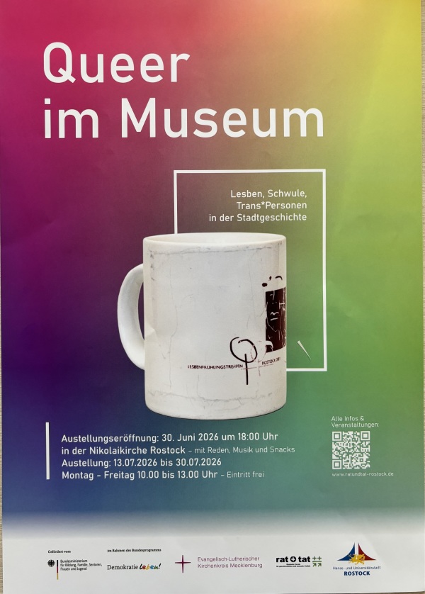 Plakat Queer im Museum Plakat Queer im Museum