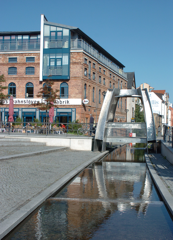 Kanal in der Grubenstraße Kanal in der Grubenstraße