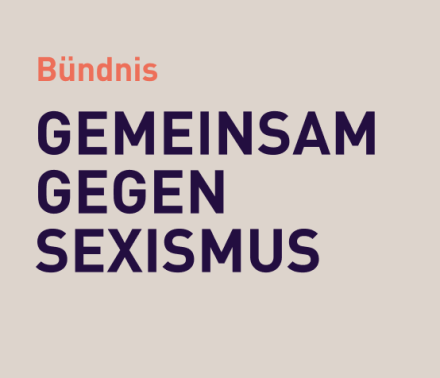 Bündnis GEMEINSAM GEGEN SEXISMUS