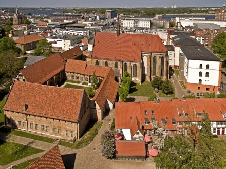 Luftbild Kulturhistorisches Museum (Hanse- und Universitätsstadt Rostock)