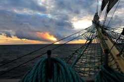 Traditionssegler auf der Ostsee