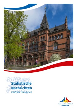 Statistische Nachrichten "2024 im Überblick"