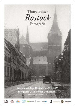 Plakat: Kempowski-Tage, Fotografie: "Ein zweites Gedächtnis" Thuro Balzer
