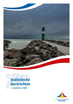 Statistische Nachrichten I. Quartal 2026 Statistische Nachrichten I. Quartal 2026