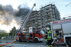 Dachstuhlbrand Möllner Str. Dachstuhlbrand Möllner Str.