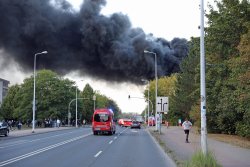 Dachstuhlbrand Möllner Str. Dachstuhlbrand Möllner Str.