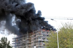 Dachstuhlbrand Möllner Str.