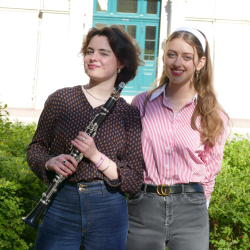 Clara von Hoff und Helene Heinz Clara von Hoff und Helene Heinz