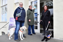 Assistenzhunde willkommen Touristeninformation