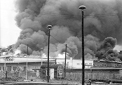 Historischer Brand Historischer Brand