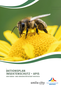 Aktionsplan Insektenschutz APIS Aktionsplan Insektenschutz APIS