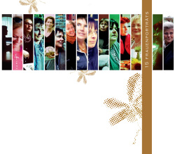 Fotocollage „15 Frauenporträts“ 