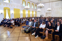 Austausch zum Digitalen Bauantrag im Rostocker Rathaus.