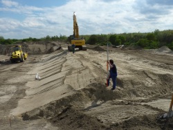 Einsatz von Spülsand im Deichkern Einsatz von Spülsand im Deichkern