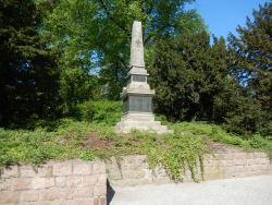 Denkmal an den Wallanlagen