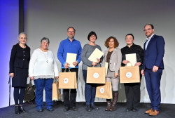 Ehrenamtlich Engagierten bei Integrationsthemen in Rostock wird gedankt.