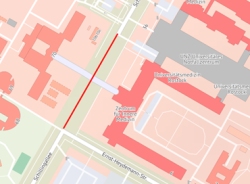 Sperrung in der Schillingallee vom 3. Mai bis Ende Juni 2024.
