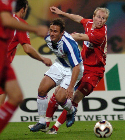 Pokalspiel Hansa Rostock gegen VfB Stuttgart
