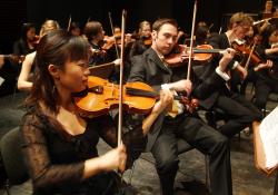 Orchester der Hochschule für Musik und Theater, Probenfoto
