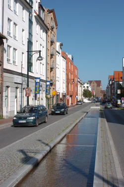Blick auf die Grubenstraße