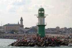 Blick auf die Westmole
