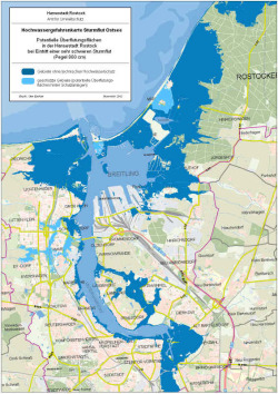 Darstellung hochwassergefährdeter Gebiete der Hansestadt Darstellung hochwassergefährdeter Gebiete der Hansestadt