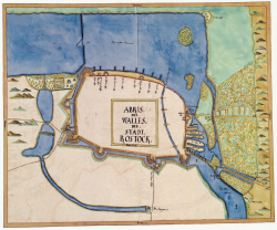 Mecklenburg-Atlas des Bertram Christian von Hoinckhusen (Ausschnitt)