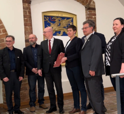 Termin am 7. März 2025 zum Gigabitausbau in Rostock.