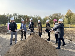Spatenstich für den Neubau des Rechenzentrums am 29. Oktober 2025