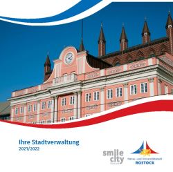 Broschüre "Ihre Stadtverwaltung 2021/22"