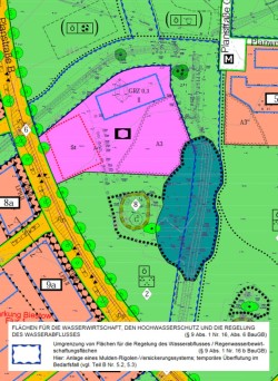 Ausschnitt B-Plan "Kiefernweg"