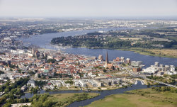 Luftbild Hanse- und Universitätsstadt Rostock Luftbild Hanse- und Universitätsstadt Rostock