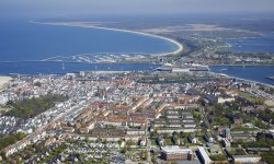 Luftaufnahme Rostock Warnemünde, Hohe Düne
