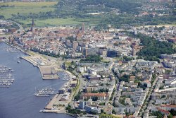 Luftaufnahme Rostock
