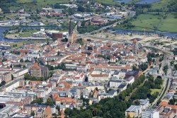 Luftaufnahme Rostock