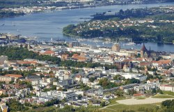 Luftaufnahme Rostock