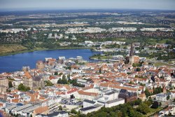 Luftaufnahme Rostock