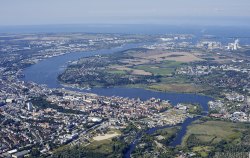 Luftaufnahme Rostock