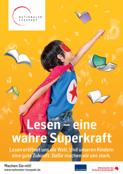 Plakat Nationaler Lesepakt