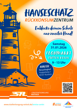 Plakat "HanseSchatz" - Rückkonsumzentrum