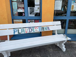 Neue „Plauderbank“ für Schmarl 