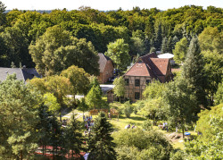 Aerial view Rostocker Heide