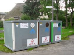 Sammelcontainer Altglas