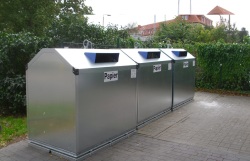 Sammelcontainer für Altpapier