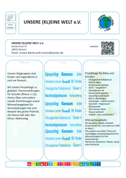 Steckbrief Unsere kleine Welt e.V.