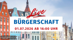 Live-Übertragung der Bürgerschaftssitzung am 1. Juli 2026