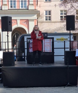 Standdemo 09. März, Rede C.Mendle-Annuschkewitz