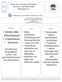 Steckbrief Köhlerhof Wiethagen