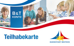 Bildung und Teilhabe, Rostocker Teilhabekarte Bildung und Teilhabe, Rostocker Teilhabekarte